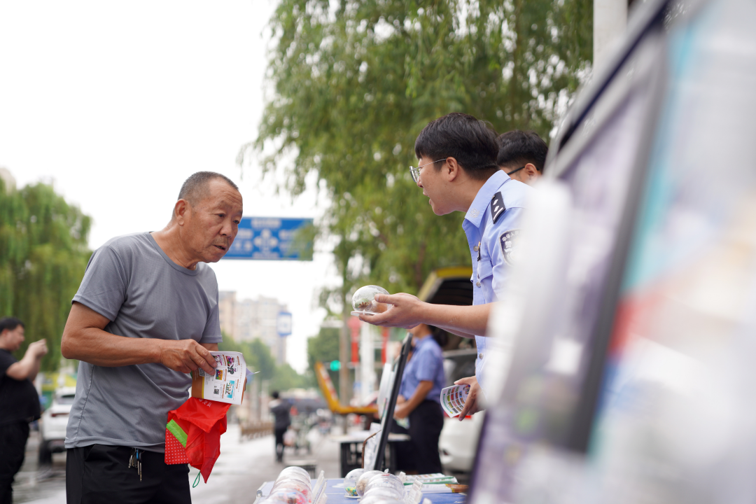 河北內丘開展國際禁毒日主題宣傳活動